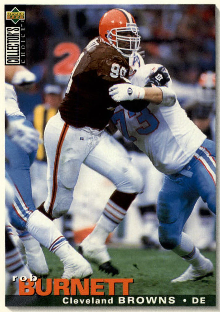NFL 1995 Collector's Choice - No 197 - Rob Burnett
