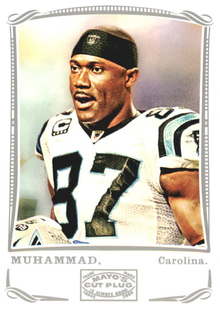 NFL 2009 Topps Mayo Silver - No 198 - Muhsin Muhammad