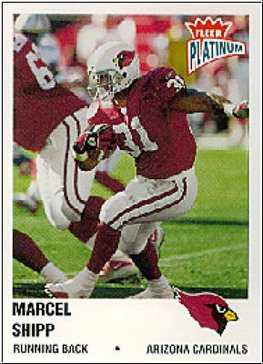 NFL 2003 Fleer Platinum - No. 37 - Marcel Shipp