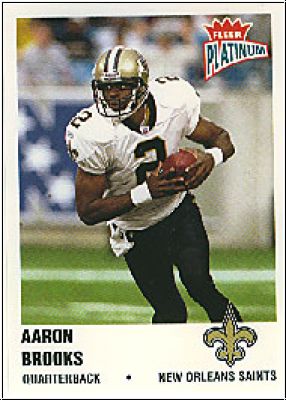 NFL 2003 Fleer Platinum - No 124 - Aaron Brooks