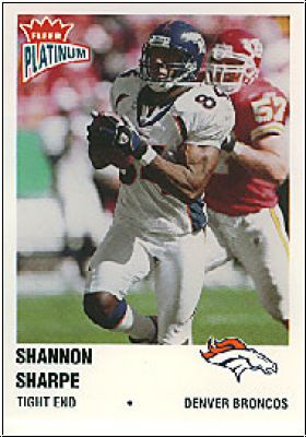 NFL 2003 Fleer Platinum - No 104 - Shannon Sharpe