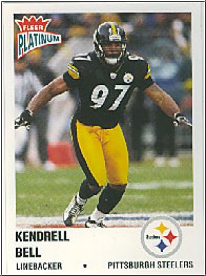 NFL 2003 Fleer Platinum - No 169 - Kendrell Bell