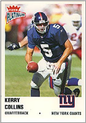 NFL 2003 Fleer Platinum - No 102 - Kerry Collins