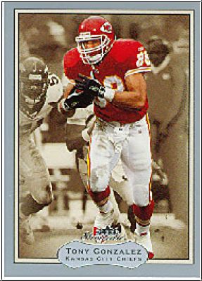 NFL 2003 Fleer Showcase - No 56 - Tony Gonzalez