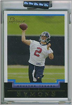 NFL 2004 Bowman Uncirculated Gold - No 171 - BJ Symons