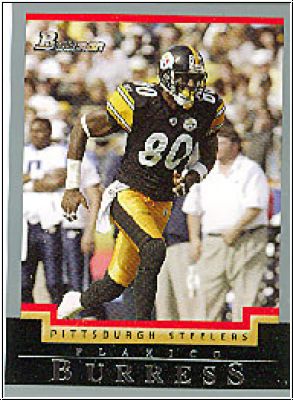 NFL 2004 Bowman - No. 34 - Plaxico Burres