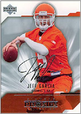 NFL 2004 UD Diamond Pro Sigs - No 22 - Jeff Garcia