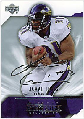 NFL 2004 UD Diamond Pro Sigs - No 8 - Jamal Lewis