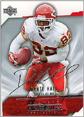 NFL 2004 UD Diamond Pro Sigs - No 43 - Dante Hall