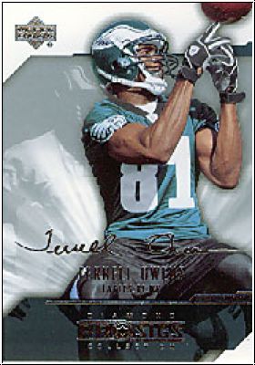 NFL 2004 UD Diamond Pro Sigs - No. 66 - Terrell Owens