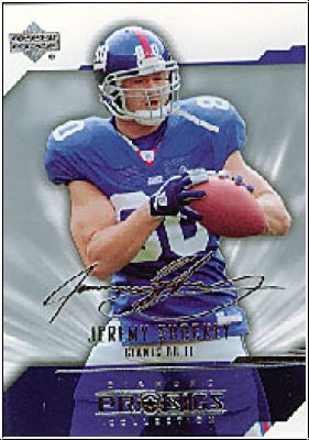 NFL 2004 UD Diamond Pro Sigs - No 59 - Jeremy Shockey