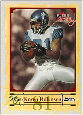 NFL 2004 Fleer Sweet Sigs - No 62 - Koren Robinson