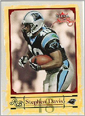 NFL 2004 Fleer Sweet Sigs - No. 39 - Stephen Davis