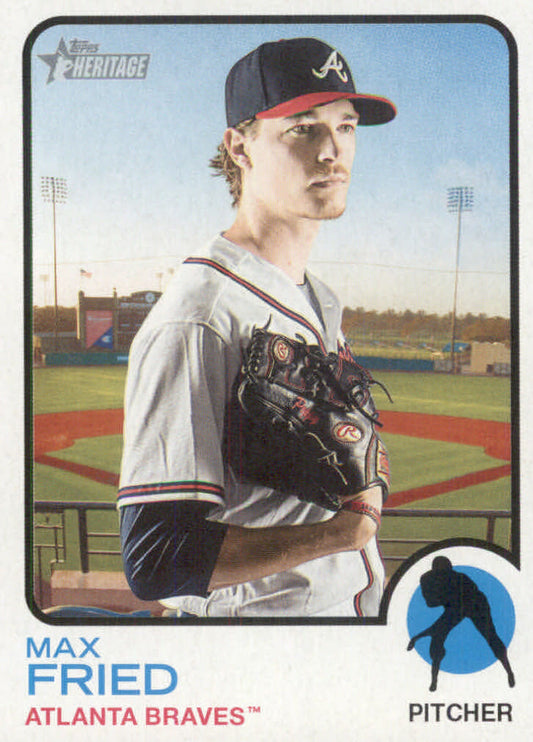 MLB 2022 Topps Heritage - No 19 - Max Fried
