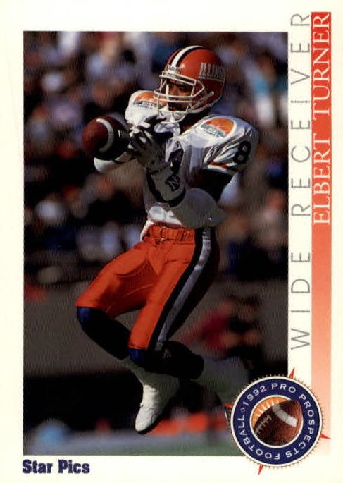 NFL 1992 Star Pics - No 19 - Elbert Turner III