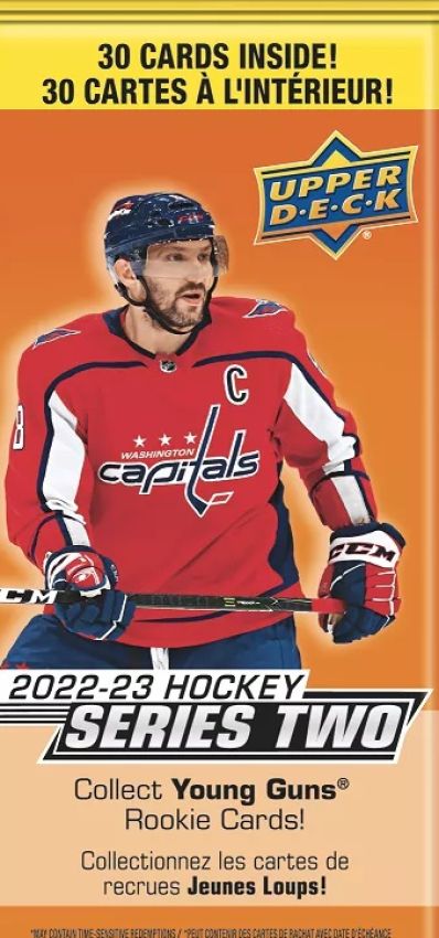 NHL 2022-23 Upper Deck Series 2 Fat Pack Retail