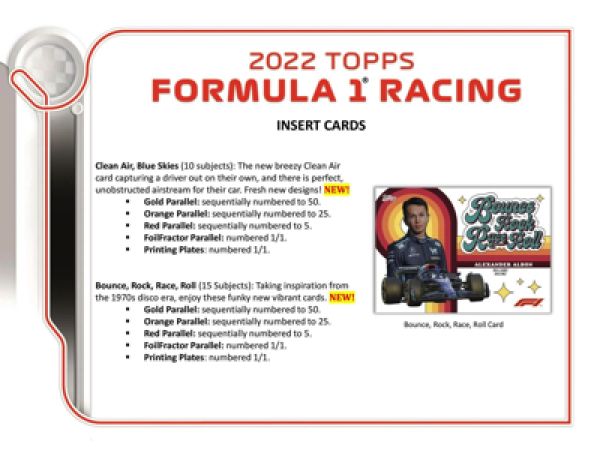 Racing 2022 Topps Formula 1 Hobby - Box