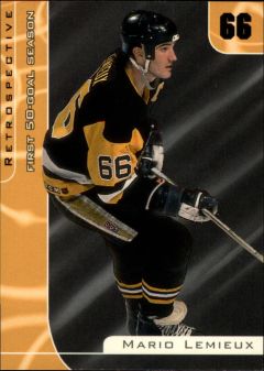 NHL 2000-01 BAP Signature Series Mario Lemieux Retrospectives - No R-06 - Mario Lemieux