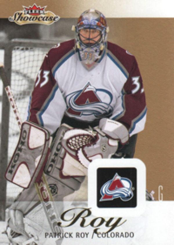 NHL 2013-14 Fleer Showcase - No 23 - Patrick Roy