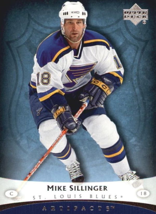 NHL 2005-06 Artifacts - No 86 - Mike Sillinger