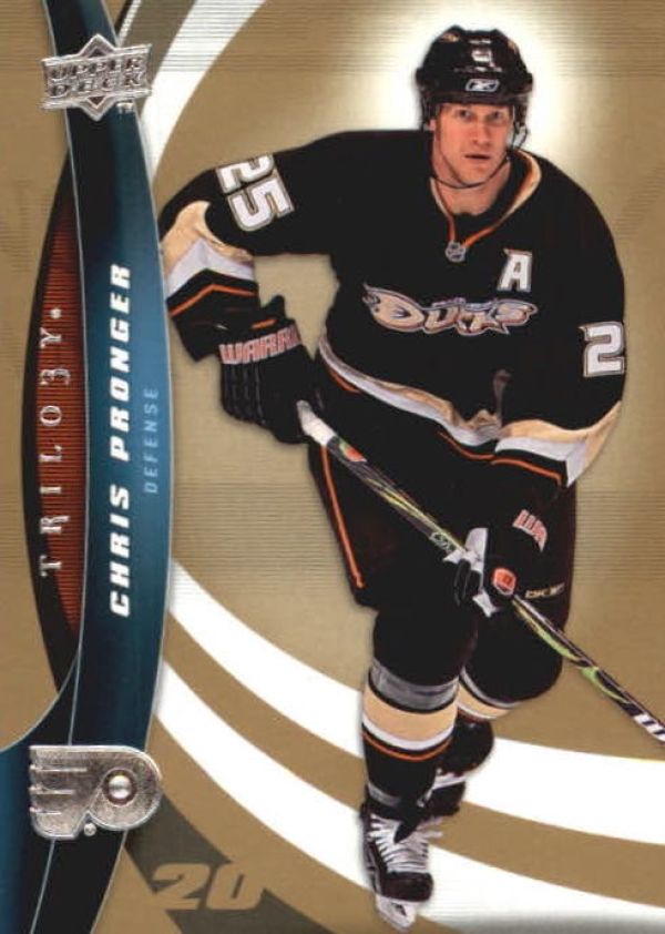 NHL 2009-10 Upper Deck Trilogy - No 25 - Chris Pronger