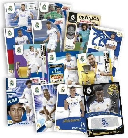 Soccer 2021-22 Panini Podium Megabox Real Madrid