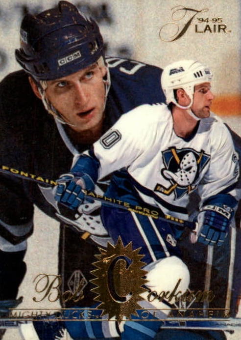 NHL 1994 / 95 Flair - No 1 - Bob Corkum