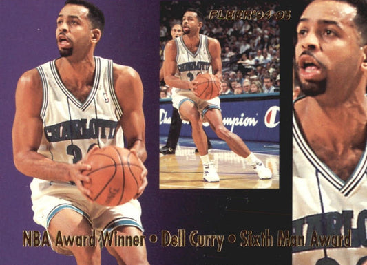 NBA 1994-95 Fleer European Award Winners - No NN0 - Dell Curry / Chris Webber
