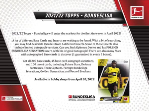 Fussball 2021-22 Topps Bundesliga Hobby