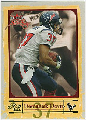 NFL 2004 Fleer Sweet Sigs - No 20 - Domanick Davis