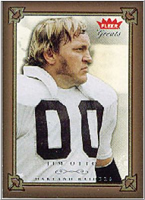 NFL 2004 Greats of the Game - No 37 - Jim Otto