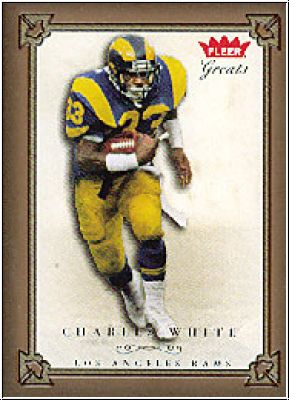 NFL 2004 Greats of the Game - No 62 - Charles White