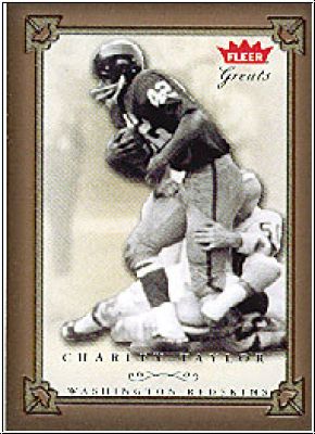 NFL 2004 Greats of the Game - No 57 - Charley Taylor