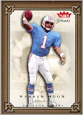 NFL 2004 Greats of the Game - No 61 - Warren Moon