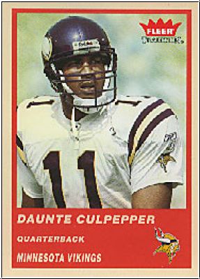 NFL 2004 Fleer Tradition - No 50 - Daunte Culpepper