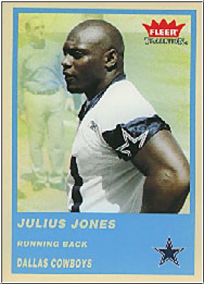 NFL 2004 Fleer Tradition - No 349 - Julius Jones