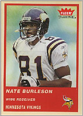 NFL 2004 Fleer Tradition - No 177 - Nate Burleson