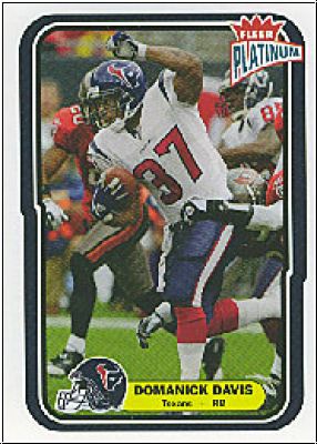 NFL 2004 Fleer Platinum - No 78 - Domanick Davis