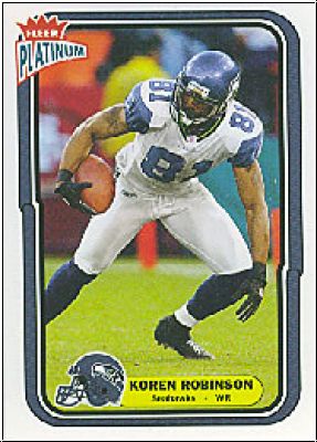 NFL 2004 Fleer Platinum - No 135 - Koren Robinson