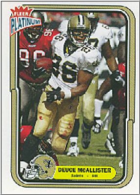 NFL 2004 Fleer Platinum - No 101 - Deuce McAllister