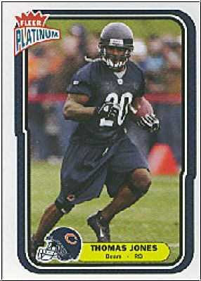 NFL 2004 Fleer Platinum - No 60 - Thomas Jones