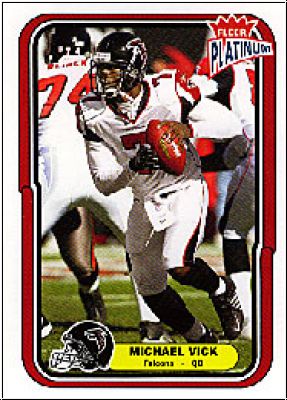 NFL 2004 Fleer Platinum - No 98 - Michael Vick