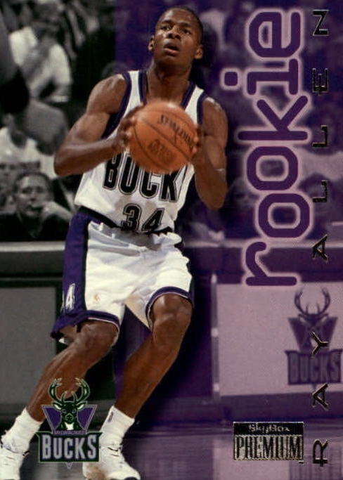 NBA 1996-97 SkyBox Premium - No 201 - Ray Allen