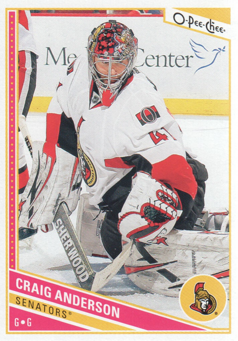 NHL 2013-14 O-Pee-Chee - No 201 - Craig Anderson