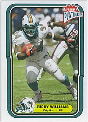 NFL 2004 Fleer Platinum - No 18 - Ricky Williams