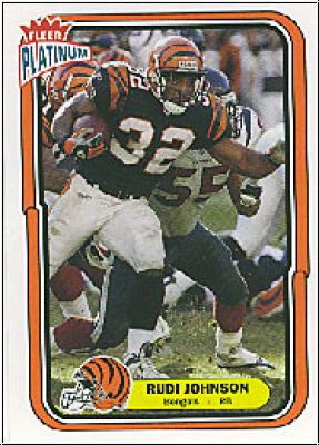 NFL 2004 Fleer Platinum - No 114 - Rudi Johnson