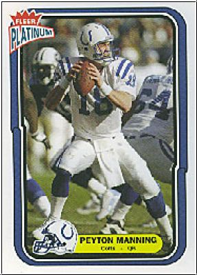 NFL 2004 Fleer Platinum - No 105 - Peyton Manning