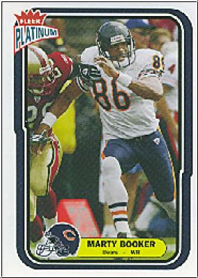 NFL 2004 Fleer Platinum - No 65 - Marty Booker