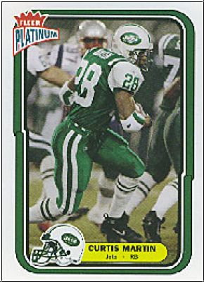 NFL 2004 Fleer Platinum - No 35 - Curtis Martin