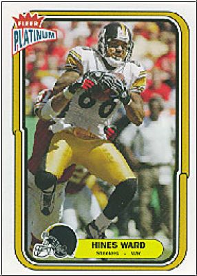 NFL 2004 Fleer Platinum - No 85 - Hines Ward